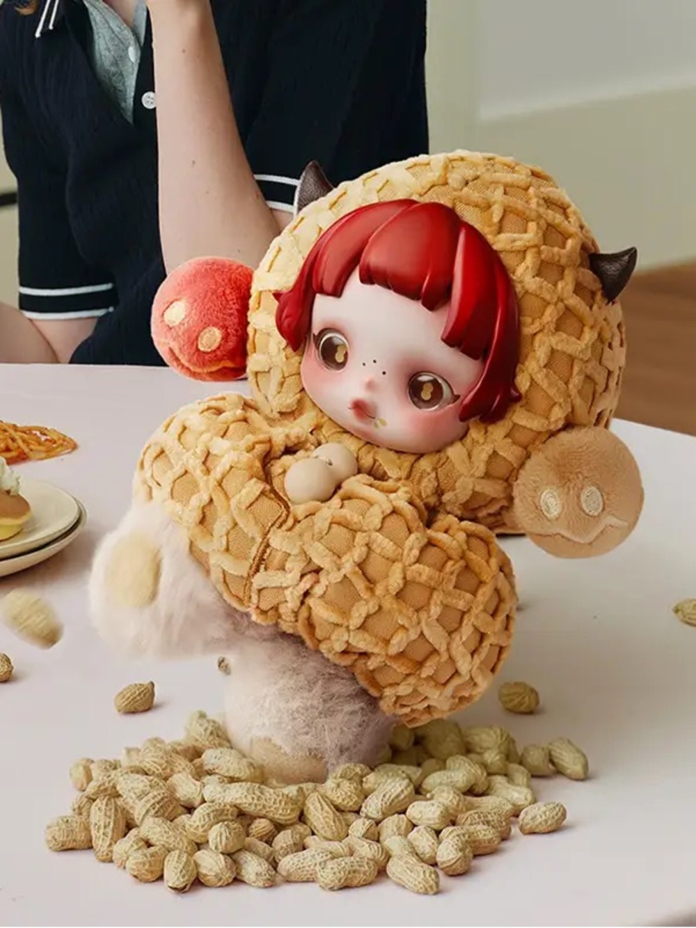 SKULLPANDA You Found Me. Series Plush Doll
Pendant Pranky Peanut
